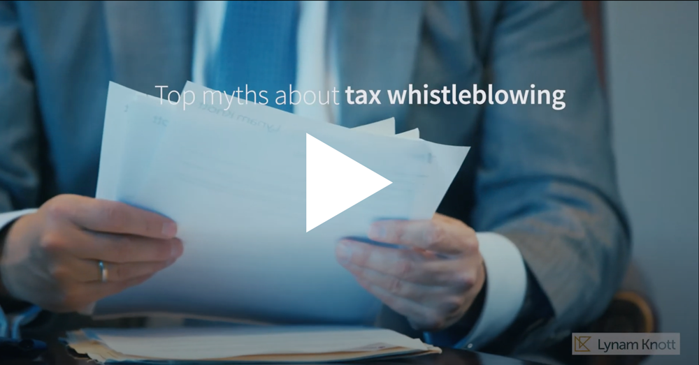 top myths about tax whistleblowing